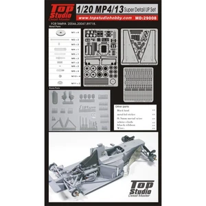Фототравление McLaren MP4/13 (Tamiya 20046, 20047, 89718)