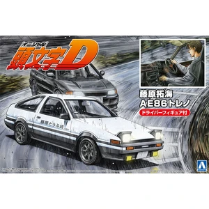 Fujiwara Takumi AE86 Trueno Project D Ver. с фигуркой Такуми Фудзивара