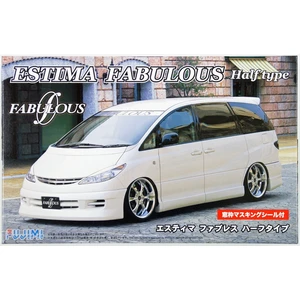 Toyota Estima Fabulous Half Type w/Window Frame Masking