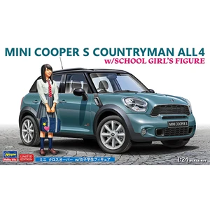 Mini Cooper S Countryman All4 w/Schoolgirl Figure