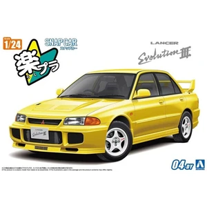 Snap Car CE9A Lancer GRS Evolution III 1995 Dandelion Yellow