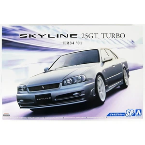 Nissan ER34 Skyline 25GT Turbo '01 with Custom Wheels