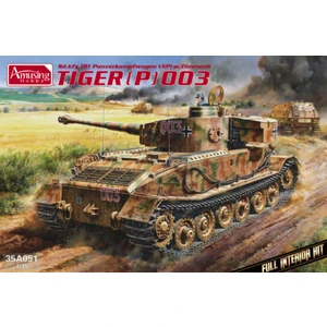 Tiger P 003 Sd.Kfz. 181 Panzerkampfwagen VI P w/ Zimmerit