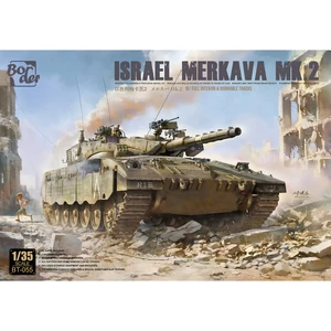 Израильский танк Merkava MK.2 (с полным интерьером и рабочими траками)
