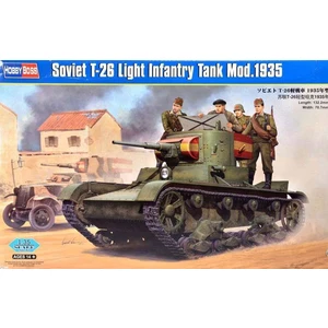 Советский легкий танк Т-26 образца 1935 г.
