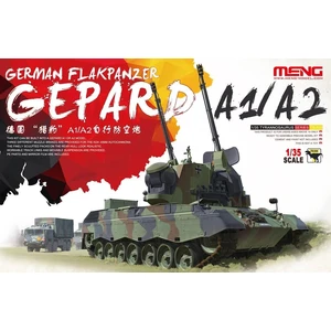 Немецкая самоходная зенитная система Flakpanzer Gepard A1/A2
