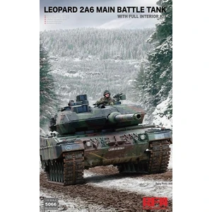 Немецкий современный танк Leopard 2A6 (детализация боевого отделения)