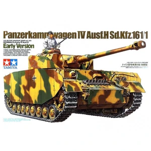 Немецкий танк Pz.Kpfw.IV Ausf.H 161/1 (ранняя версия) с фигурой