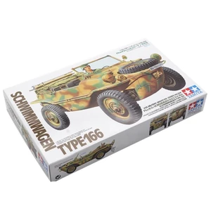 Автомобиль-амфибия Schwimmwagen Тype166 c 1 фигурой